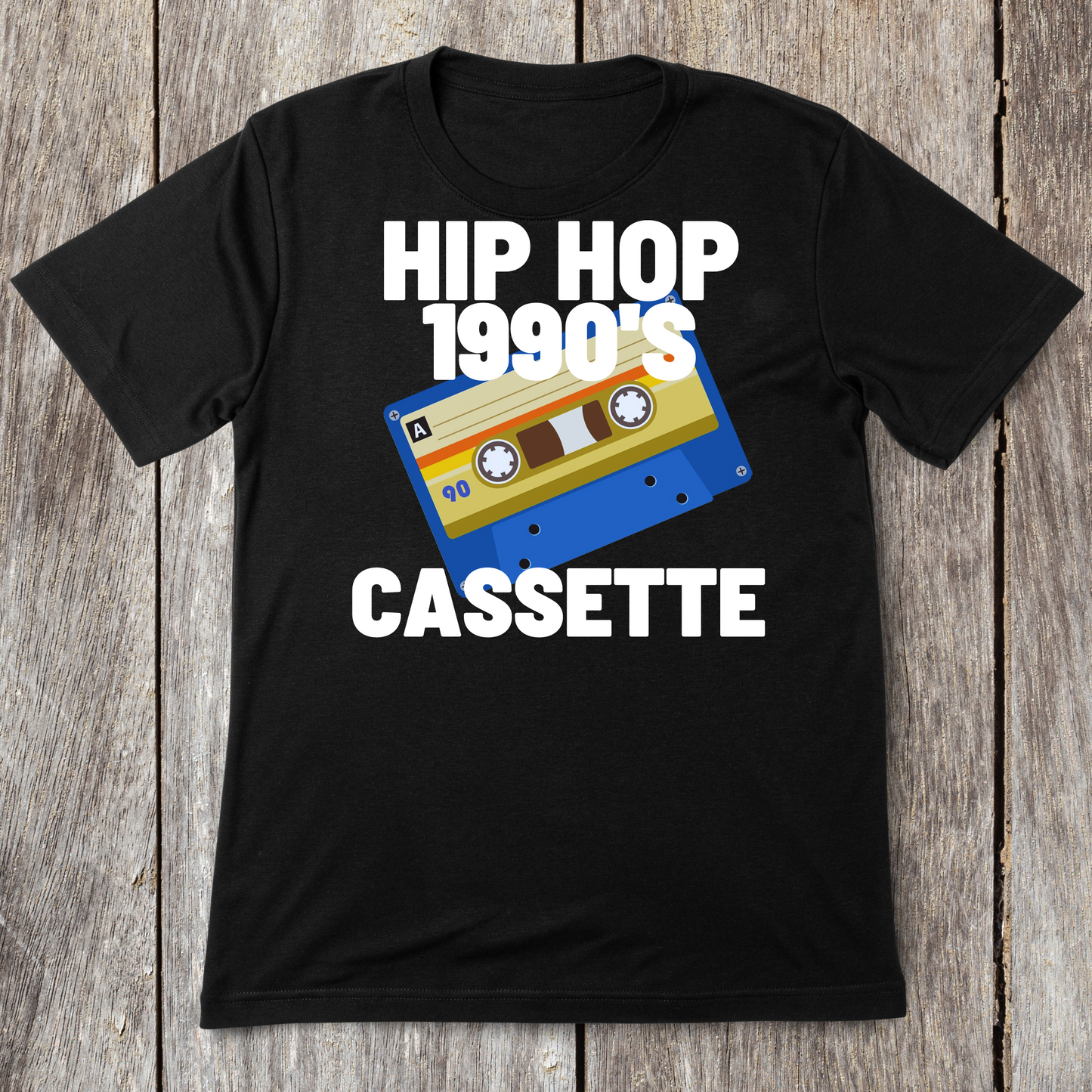 Hip Hop Cassette Shirt Print For Men - Premium t-shirt from Lees Krazy Teez - Just $19.95! Shop now at Lees Krazy Teez