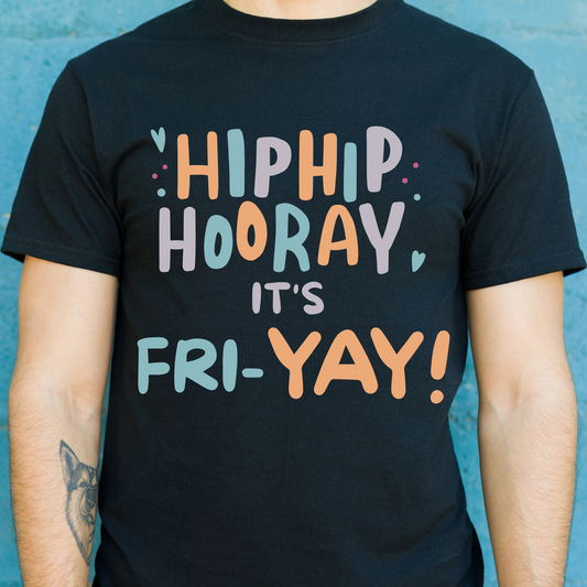 Hip hop hooray its fri yay - awesome funny tee - Premium t-shirt from Lees Krazy Teez - Just $19.95! Shop now at Lees Krazy Teez