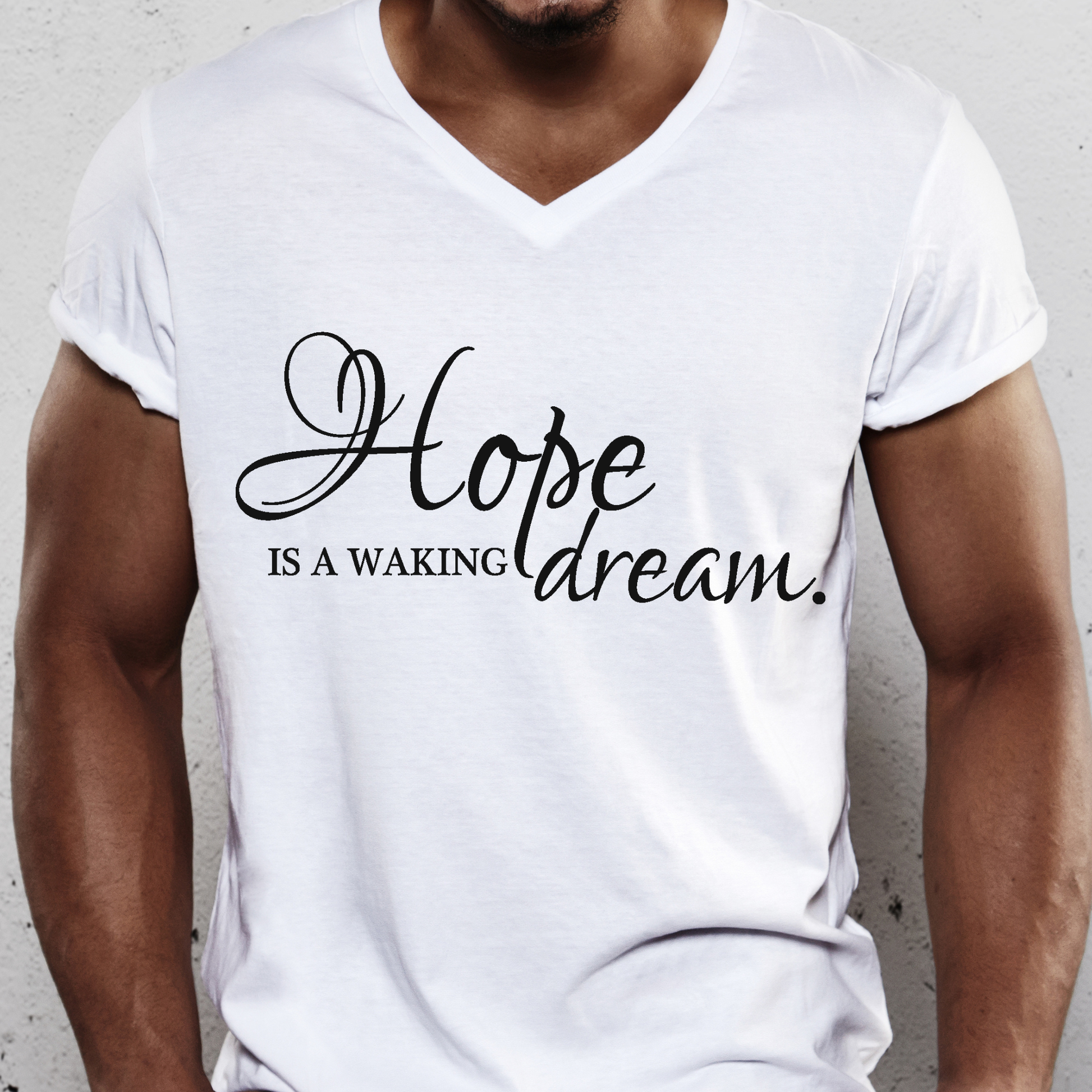 Hope is a waking dream Men's t-shirt - Premium t-shirt from Lees Krazy Teez - Just $19.95! Shop now at Lees Krazy Teez