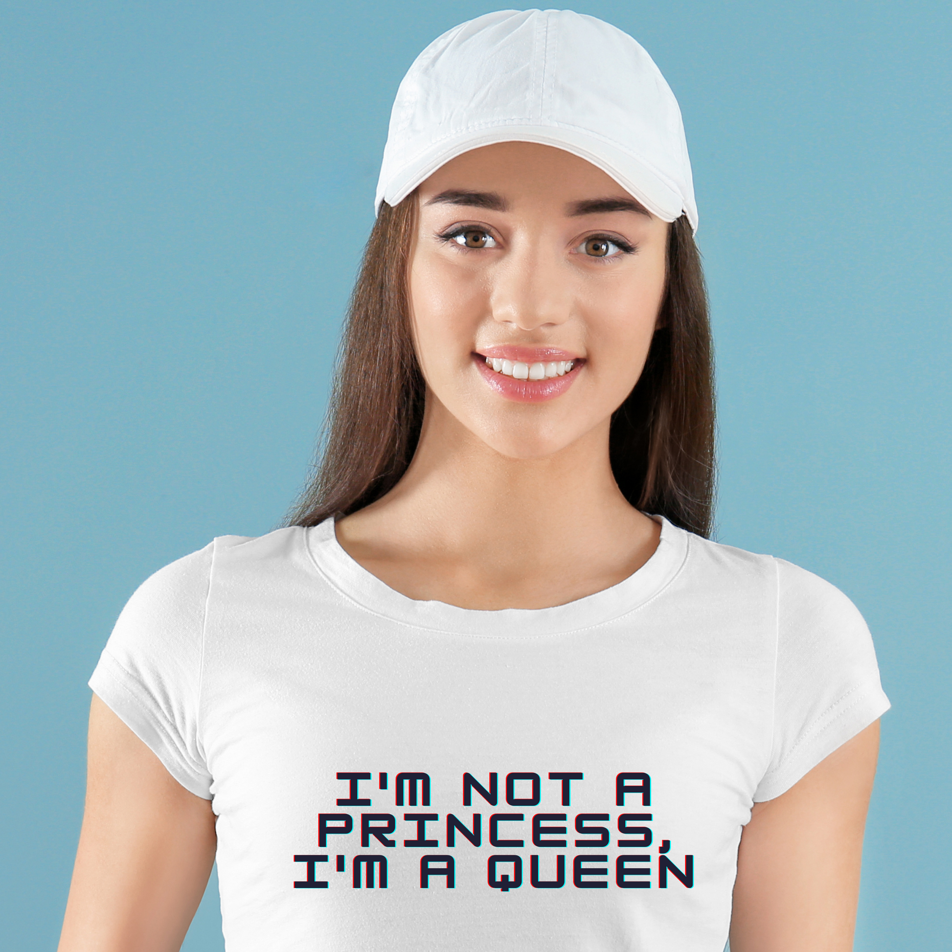 I'm not a princess, I'm a queen Women's t-shirt - Premium t-shirt from Lees Krazy Teez - Just $21.95! Shop now at Lees Krazy Teez