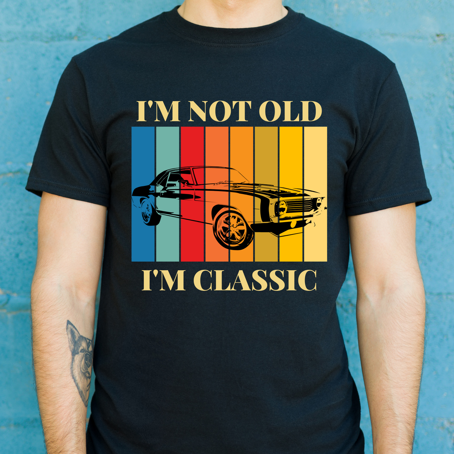 I'm not old I'm classic Men's t-shirt - cool vintage t shirt - Premium t-shirt from Lees Krazy Teez - Just $19.95! Shop now at Lees Krazy Teez