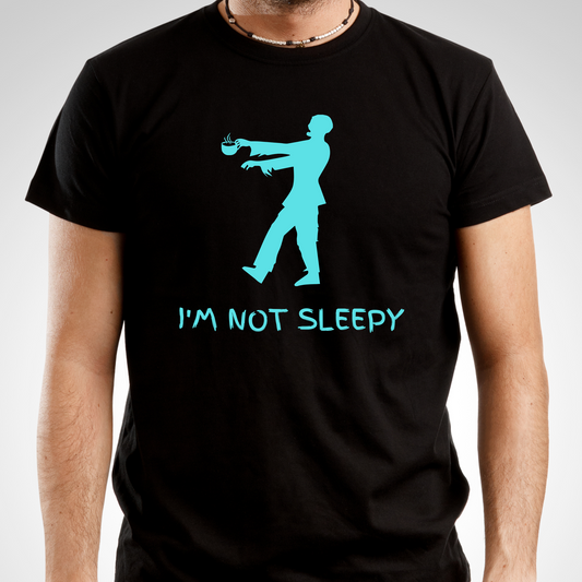 I'm not sleepy zombie Halloween t-shirt - Premium t-shirt from Lees Krazy Teez - Just $19.95! Shop now at Lees Krazy Teez