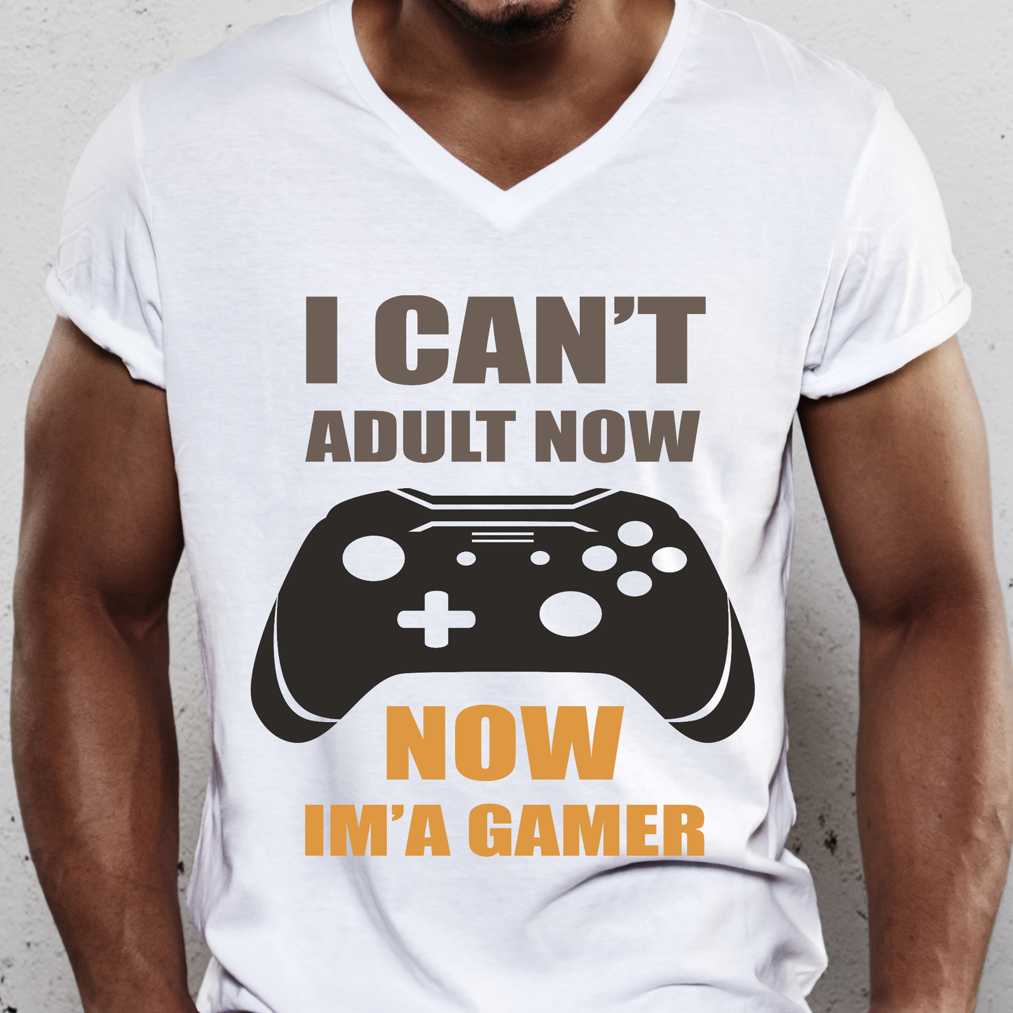 I can't adult now now Im'a gamer Men's t-shirt - Premium t-shirt from Lees Krazy Teez - Just $19.95! Shop now at Lees Krazy Teez