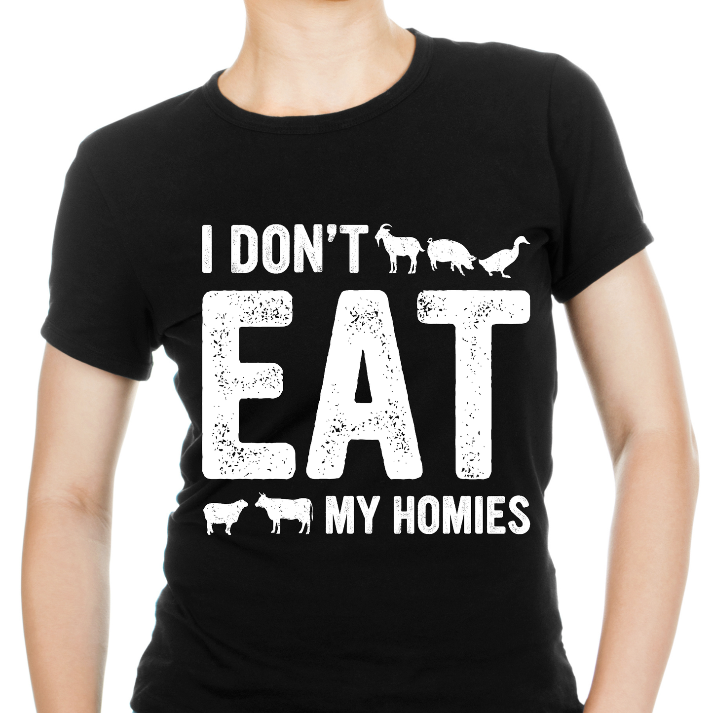 I don't eat my homies Women's Vegan t-shirt - Premium t-shirtI don't eat my homies Women's Vegan t-shirt from Lees Krazy Teez - Just $19.95! Shop now at Lees Krazy Teez