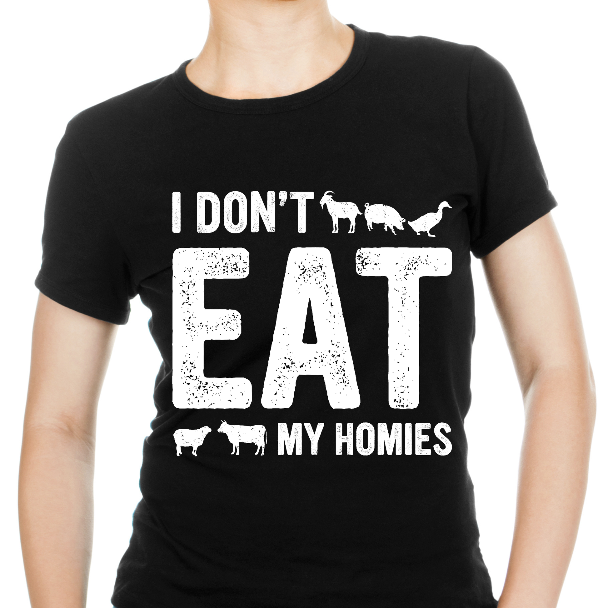 I don't eat my homies Women's Vegan t-shirt - Premium t-shirtI don't eat my homies Women's Vegan t-shirt from Lees Krazy Teez - Just $19.95! Shop now at Lees Krazy Teez
