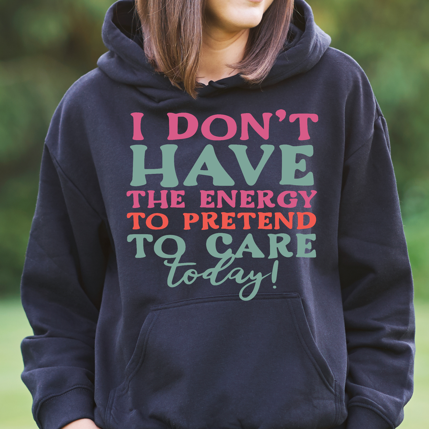 I don't have the energy to preteen to care today Women's Hoodie - Premium t-shirt from Lees Krazy Teez - Just $39.95! Shop now at Lees Krazy Teez