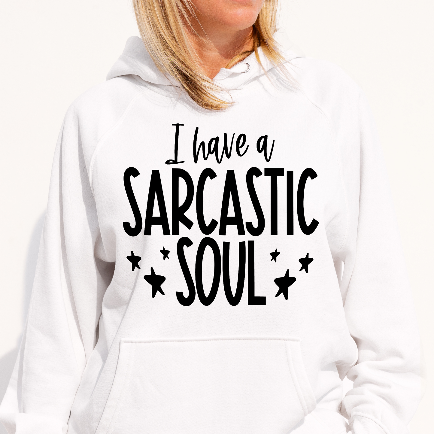 I have a sarcastic soul Women's funny Hoodie - Premium t-shirt from Lees Krazy Teez - Just $39.95! Shop now at Lees Krazy Teez