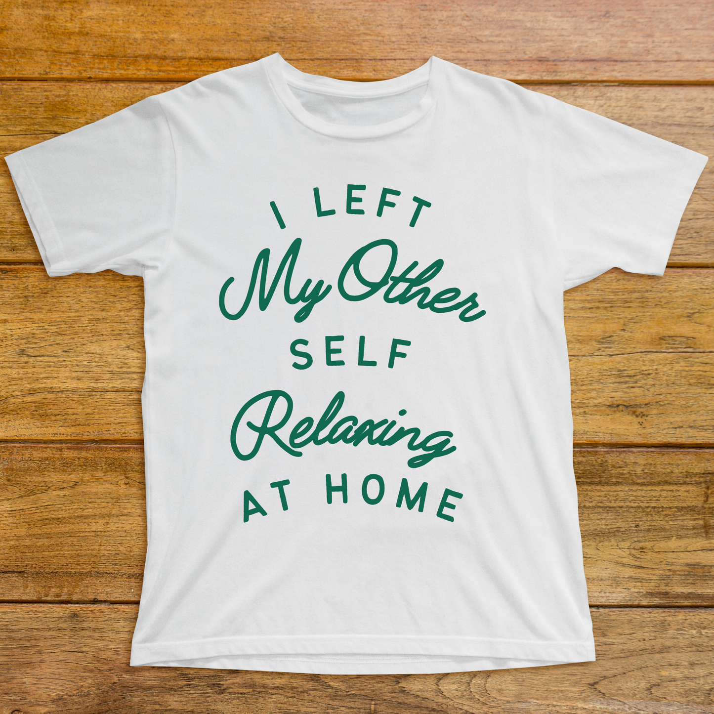 I left my other self at home Women's funny t-shirt - Premium t-shirt from Lees Krazy Teez - Just $21.95! Shop now at Lees Krazy Teez