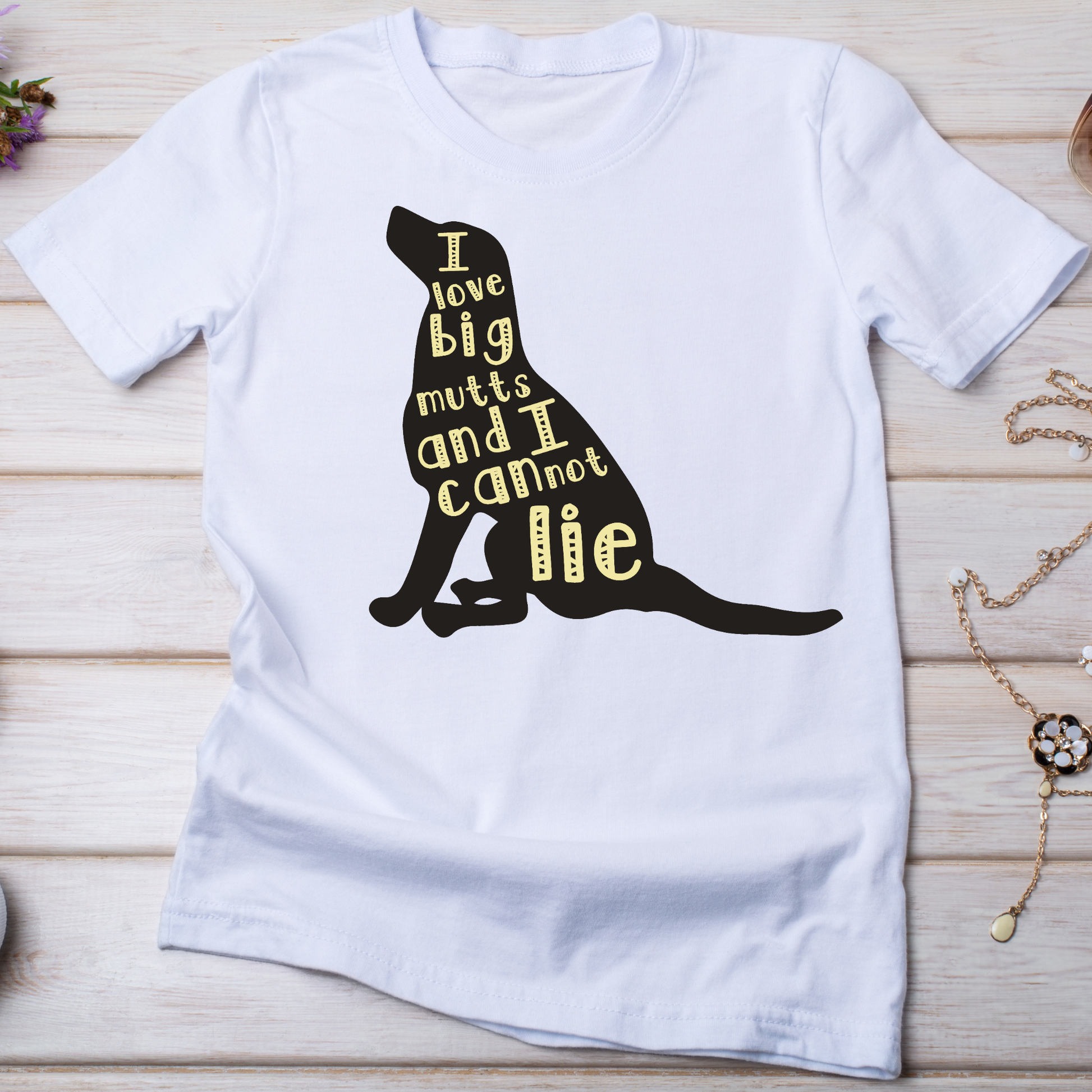 I love big mutts and i cannot lie Women's dog t-shirt - Premium t-shirt from Lees Krazy Teez - Just $19.95! Shop now at Lees Krazy Teez