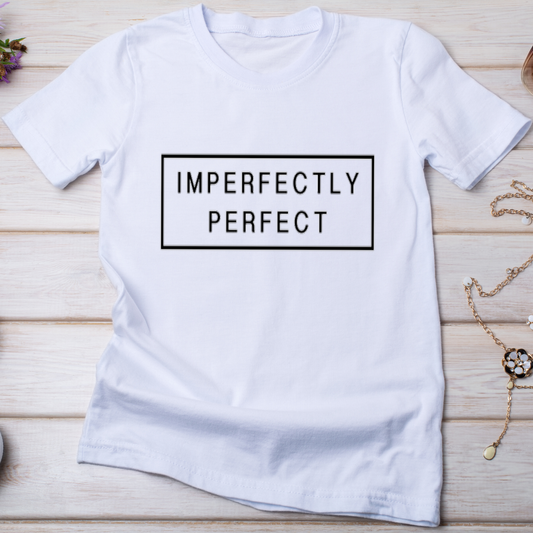 Imperfectly perfect awesome unique Women's t-shirt - Premium t-shirt from Lees Krazy Teez - Just $19.95! Shop now at Lees Krazy Teez