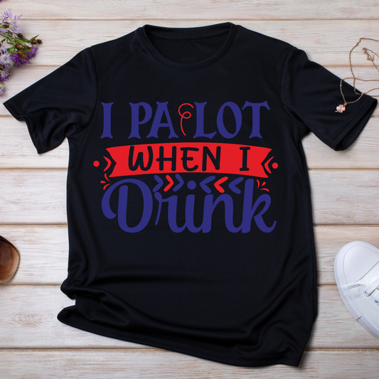I pa lot when i drink funny inappropriate drinking shirt - Premium t-shirt from Lees Krazy Teez - Just $19.95! Shop now at Lees Krazy Teez