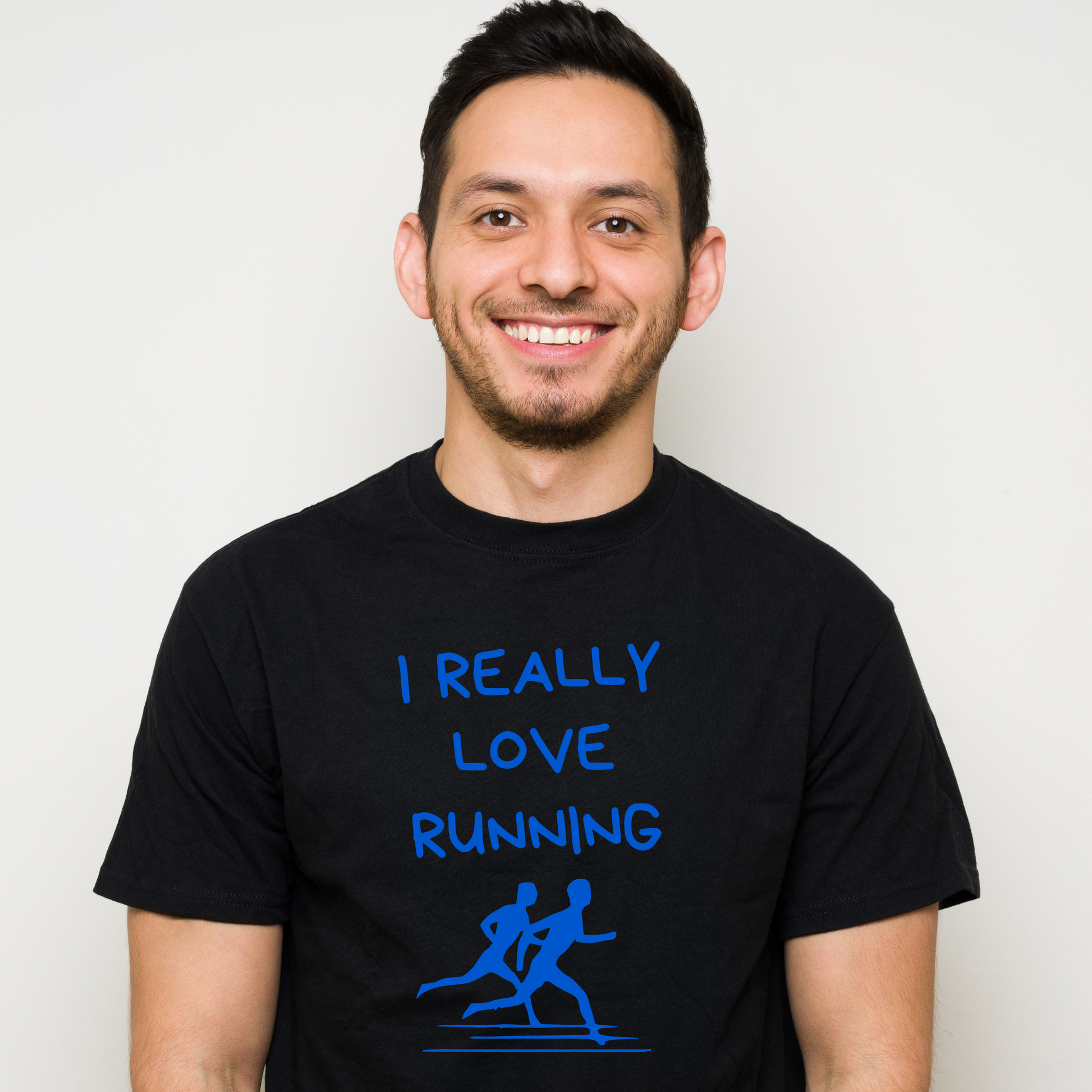 I really love running Men's t-shirt - Premium t-shirt from Lees Krazy Teez - Just $19.95! Shop now at Lees Krazy Teez