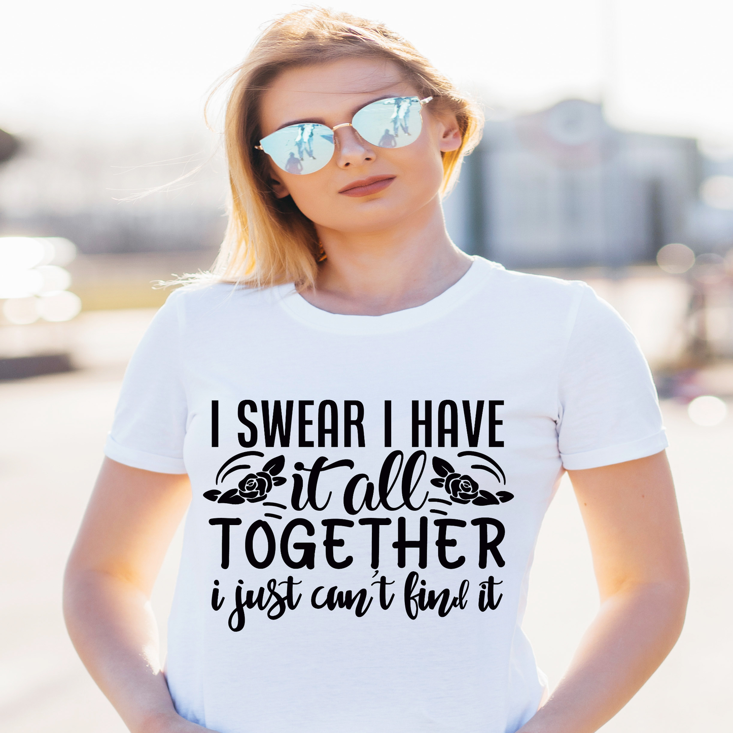 I swear i have it all together i just can't find it women t-shirt - Premium t-shirt from Lees Krazy Teez - Just $20.95! Shop now at Lees Krazy Teez