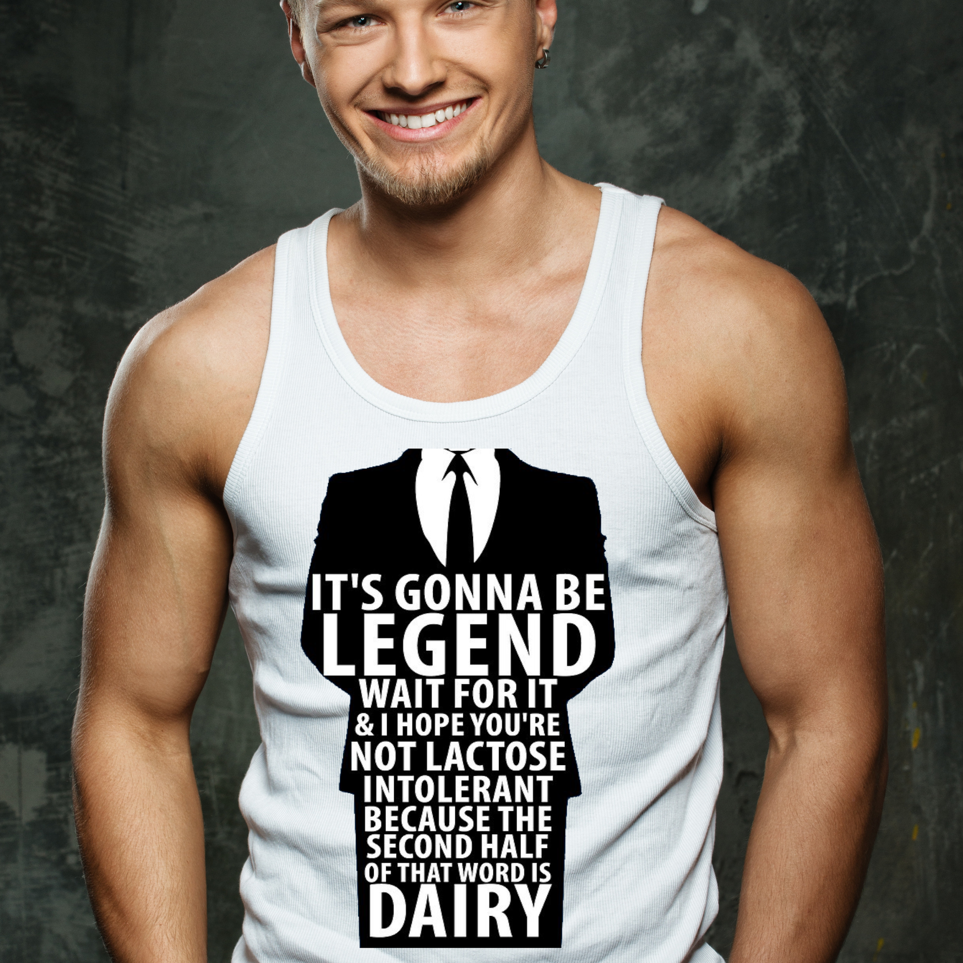 It's gonna be legend wait for it Men's tank top - Premium t-shirt from Lees Krazy Teez - Just $19.95! Shop now at Lees Krazy Teez