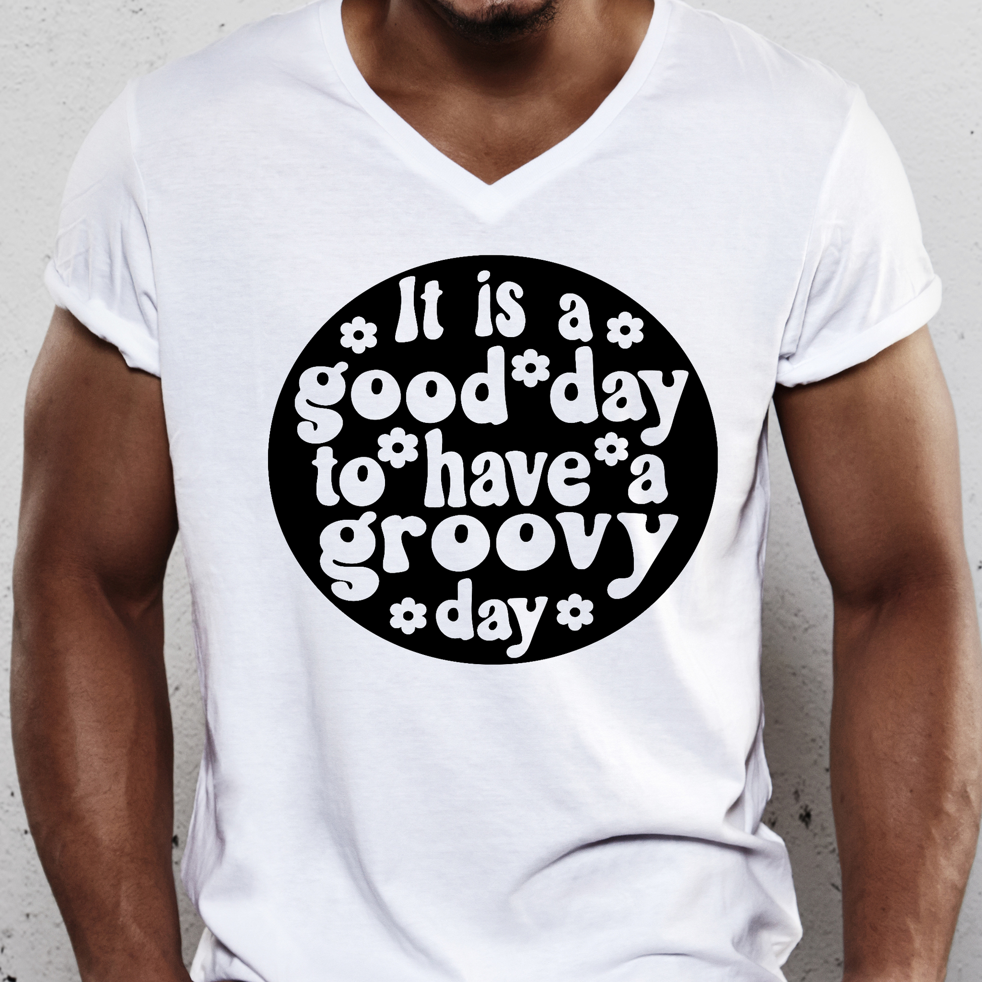 It is a good day to have a groovy day Mens awesome t-shirt - Premium t-shirt from Lees Krazy Teez - Just $19.95! Shop now at Lees Krazy Teez