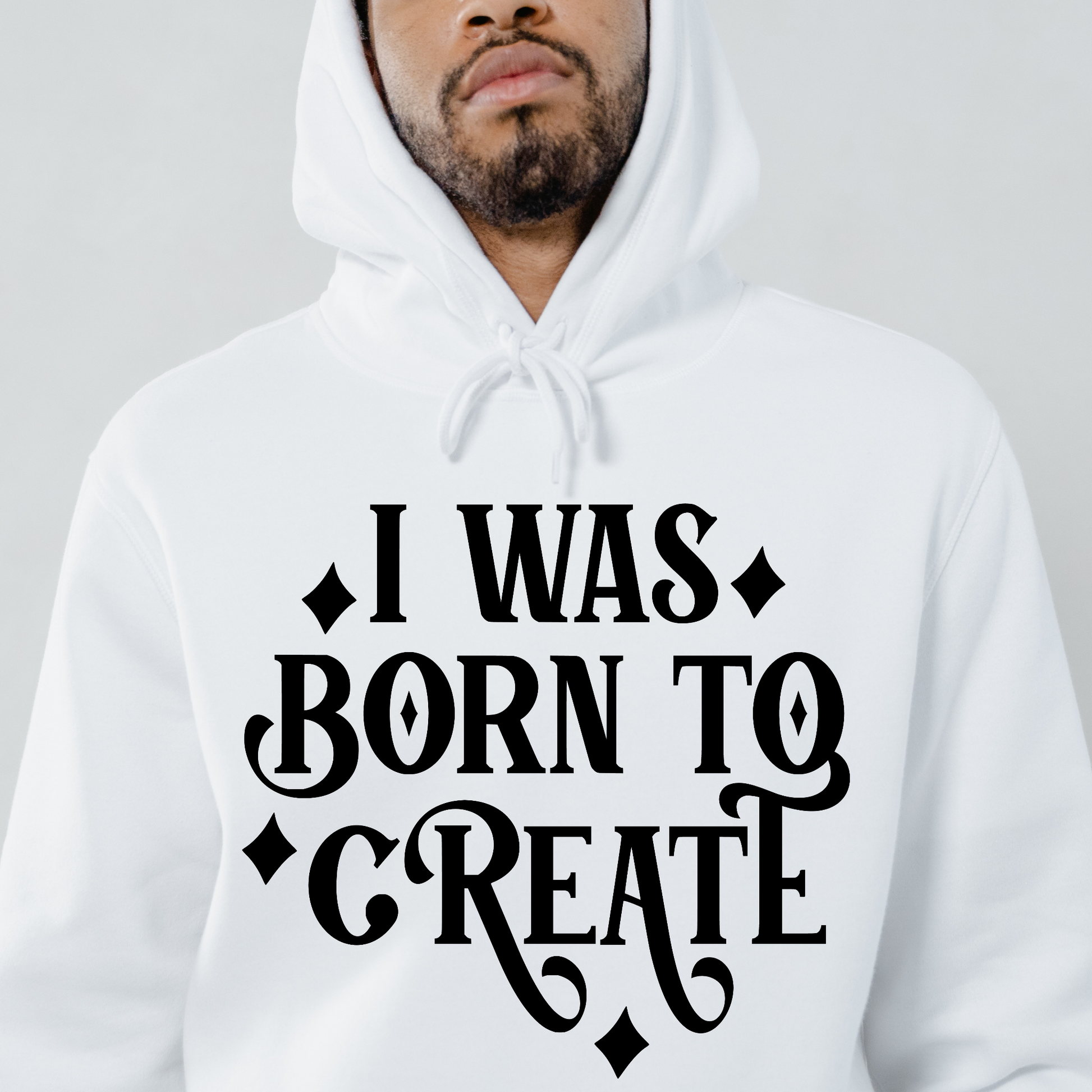 I was born to create Men's hoodie - Premium t-shirt from Lees Krazy Teez - Just $39.95! Shop now at Lees Krazy Teez