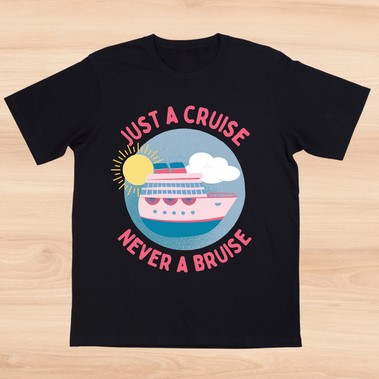 Just a cruise unisex t-shirt - funny cruise shirts - Premium t-shirt from Lees Krazy Teez - Just $21.95! Shop now at Lees Krazy Teez