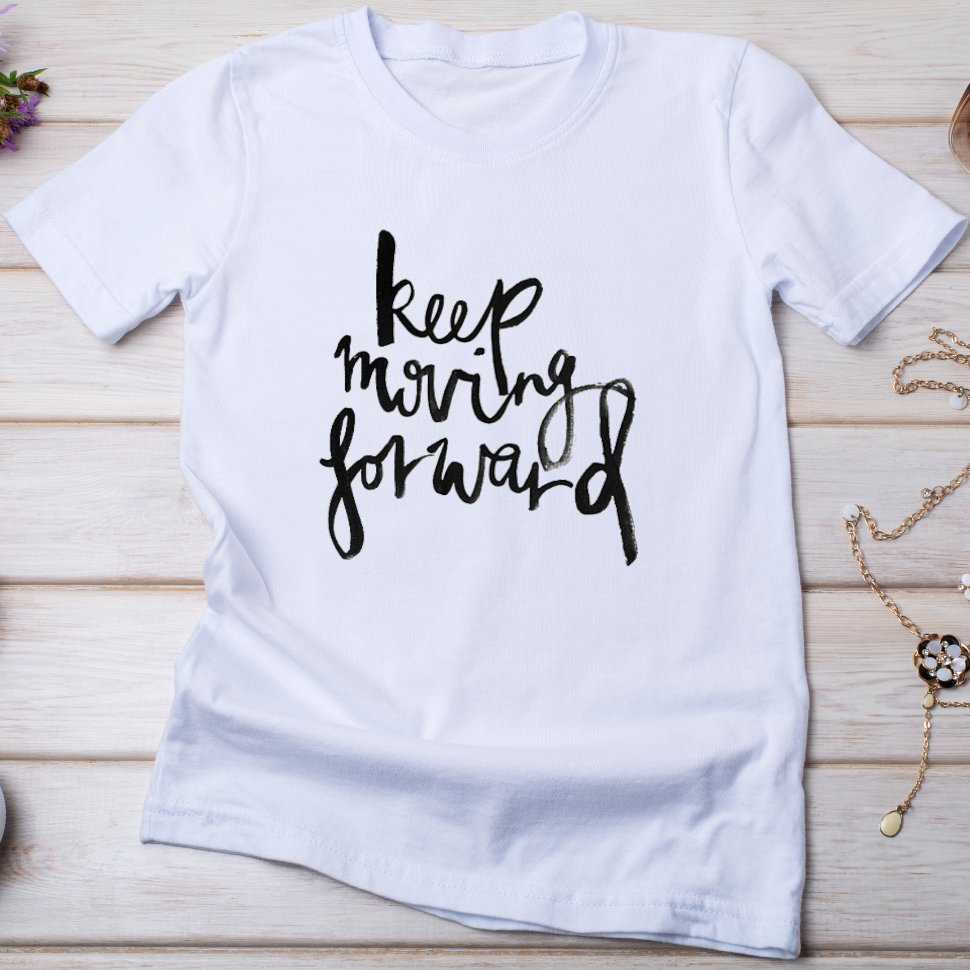 Keep moving forward Women's tee - Premium t-shirt from Lees Krazy Teez - Just $19.95! Shop now at Lees Krazy Teez