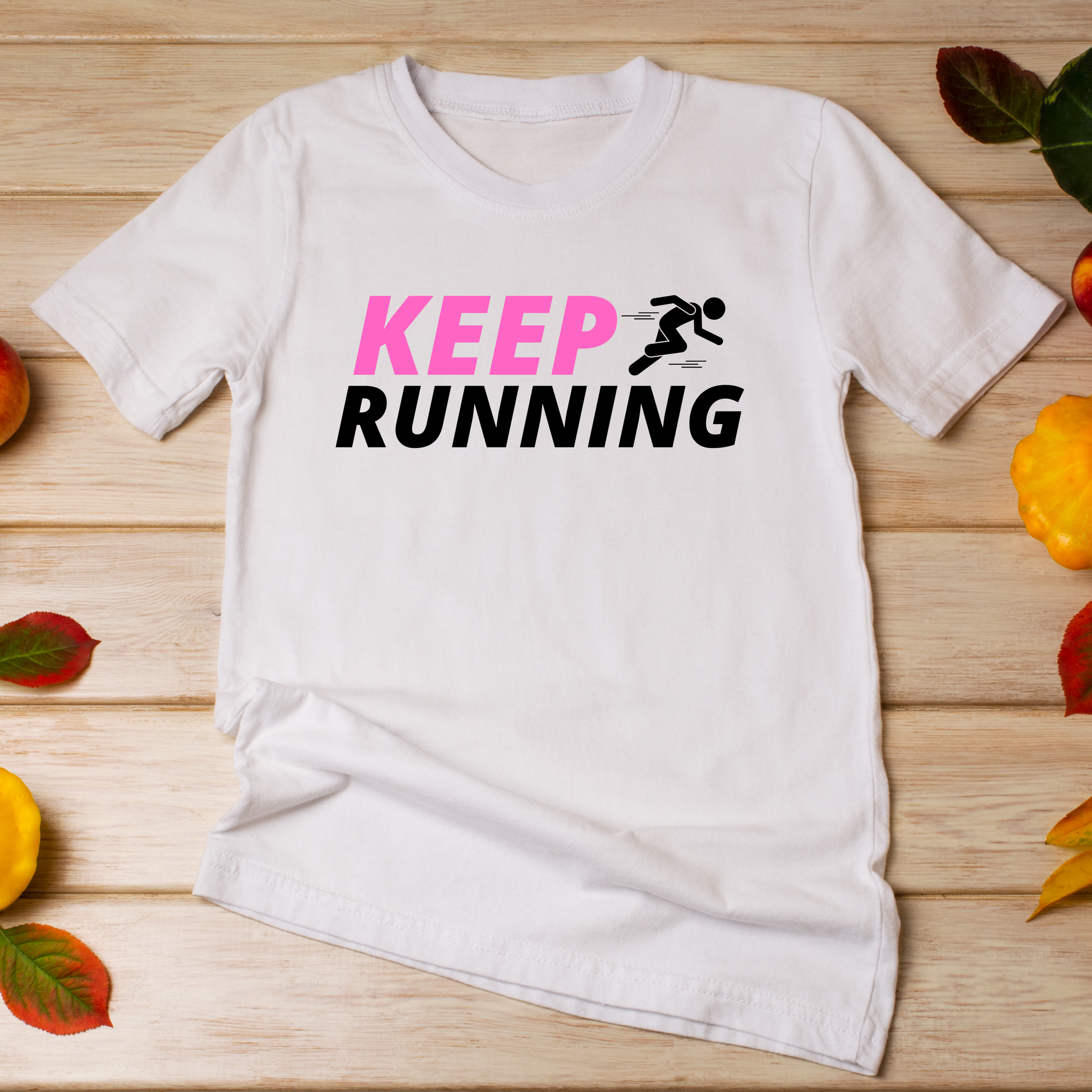 Keep running Women's exercise running t-shirt - Premium t-shirt from Lees Krazy Teez - Just $19.95! Shop now at Lees Krazy Teez
