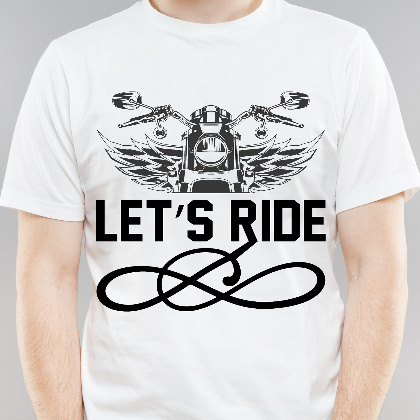 Lets ride awesome motorcycle bike rider t-shirt - Premium t-shirt from Lees Krazy Teez - Just $19.95! Shop now at Lees Krazy Teez