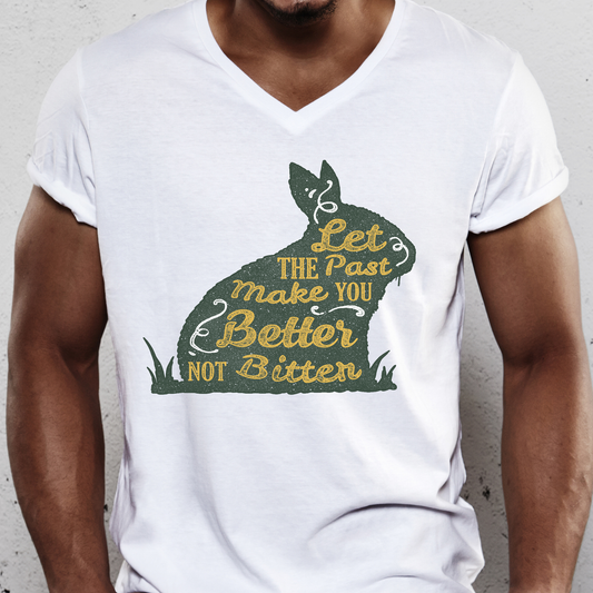 Let the past make you better not bitter Men's t-shirt - Premium t-shirt from Lees Krazy Teez - Just $19.95! Shop now at Lees Krazy Teez