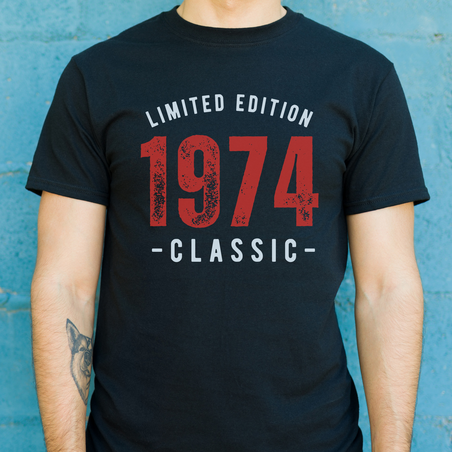 Limited edition 1974 classic Men's t-shirt - b-day vintage t shirt - Premium t-shirt from Lees Krazy Teez - Just $19.95! Shop now at Lees Krazy Teez