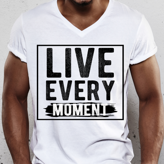 Live every moment awesome exercise Men's t-shirt - Premium t-shirt from Lees Krazy Teez - Just $19.95! Shop now at Lees Krazy Teez