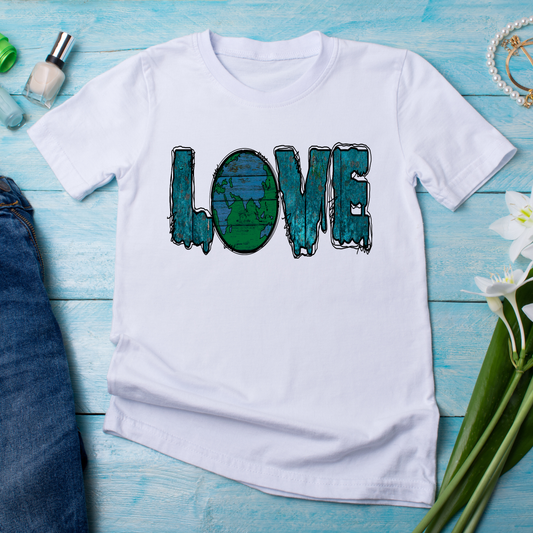 Love awesome earth day cute world supporter t-shirt - Premium t-shirt from Lees Krazy Teez - Just $19.95! Shop now at Lees Krazy Teez