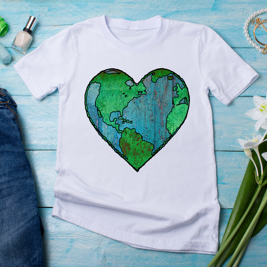 Love the planet earth day cute t-shirt - Premium t-shirt from Lees Krazy Teez - Just $21.95! Shop now at Lees Krazy Teez