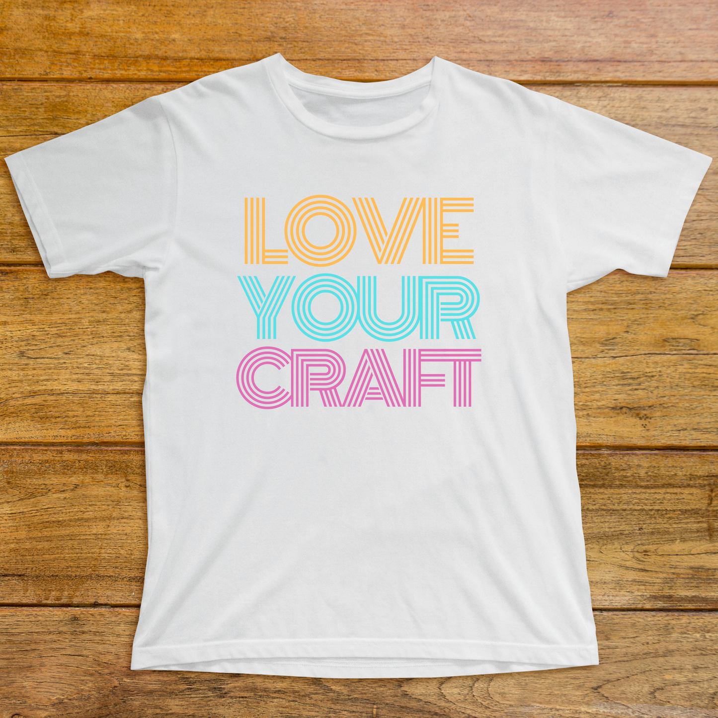 Love your craft cool vintage ladies t shirt - Premium t-shirt from Lees Krazy Teez - Just $19.95! Shop now at Lees Krazy Teez
