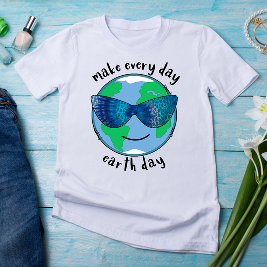 Make everyday earth day  - earth day cute t-shirt - Premium t-shirt from Lees Krazy Teez - Just $19.95! Shop now at Lees Krazy Teez