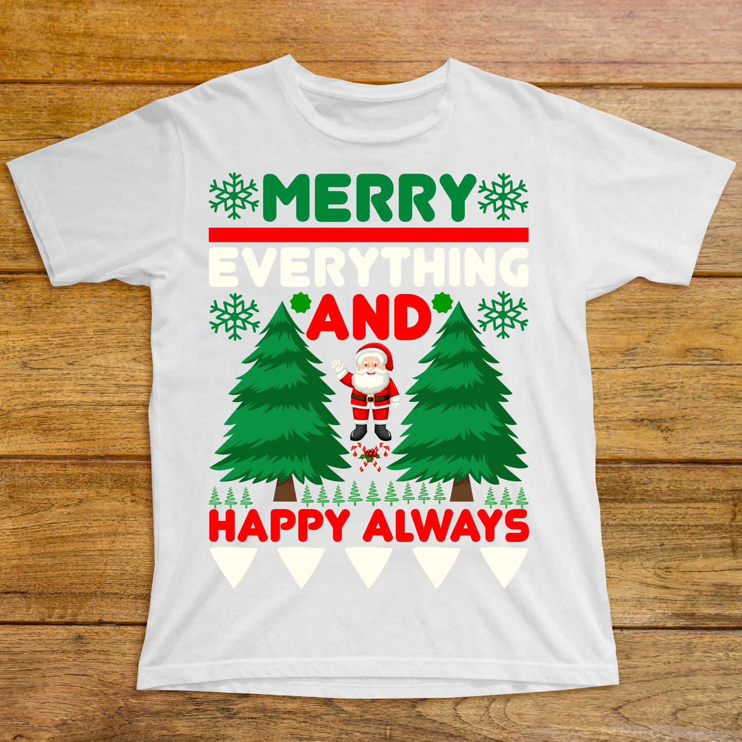 Merry everything and happy always Boys Christmas t-shirt - Premium t-shirt from Lees Krazy Teez - Just $19.95! Shop now at Lees Krazy Teez