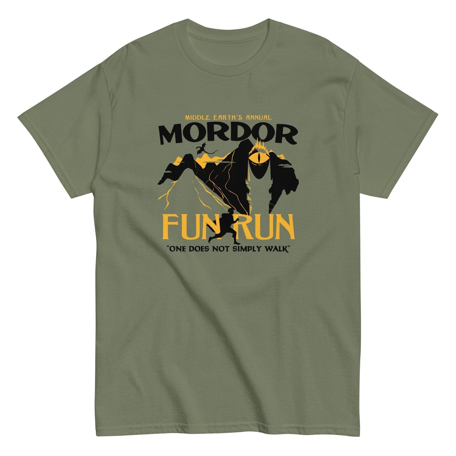 Middle eaths annual mordor fun run t-shirt - Premium t-shirt from Lees Krazy Teez - Just $19.96! Shop now at Lees Krazy Teez