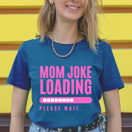Mom joke loading - funny pregnancy shirts - Premium t-shirt - Shop now at Lees Krazy Teez