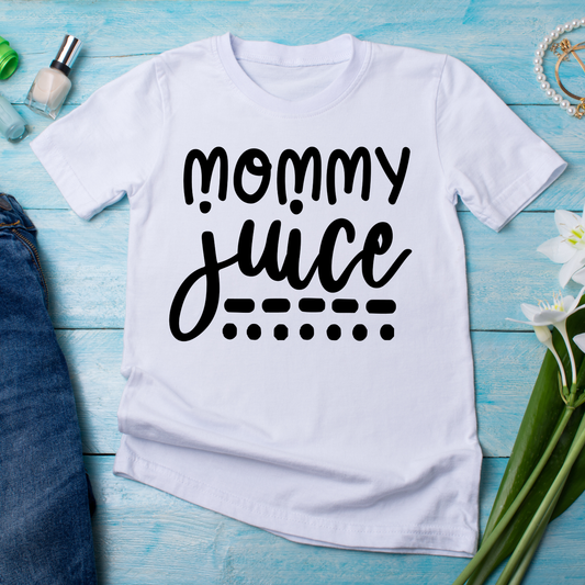 Mommy juice funny hilarious Women's t-shirt - Premium t-shirt from Lees Krazy Teez - Just $19.95! Shop now at Lees Krazy Teez
