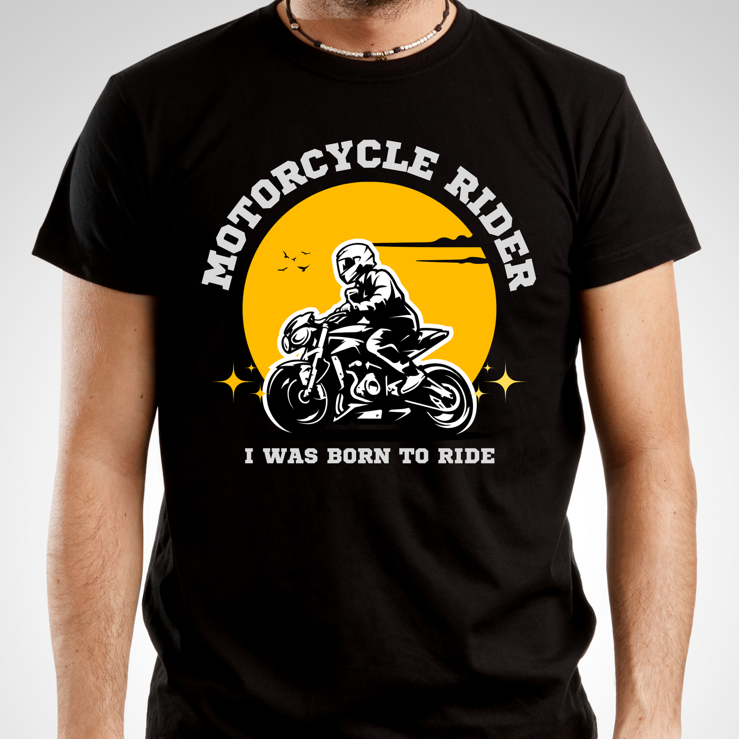 I was born to ride Motorcycle rider Men's t-shirt - Premium t-shirt from Lees Krazy Teez - Just $19.95! Shop now at Lees Krazy Teez