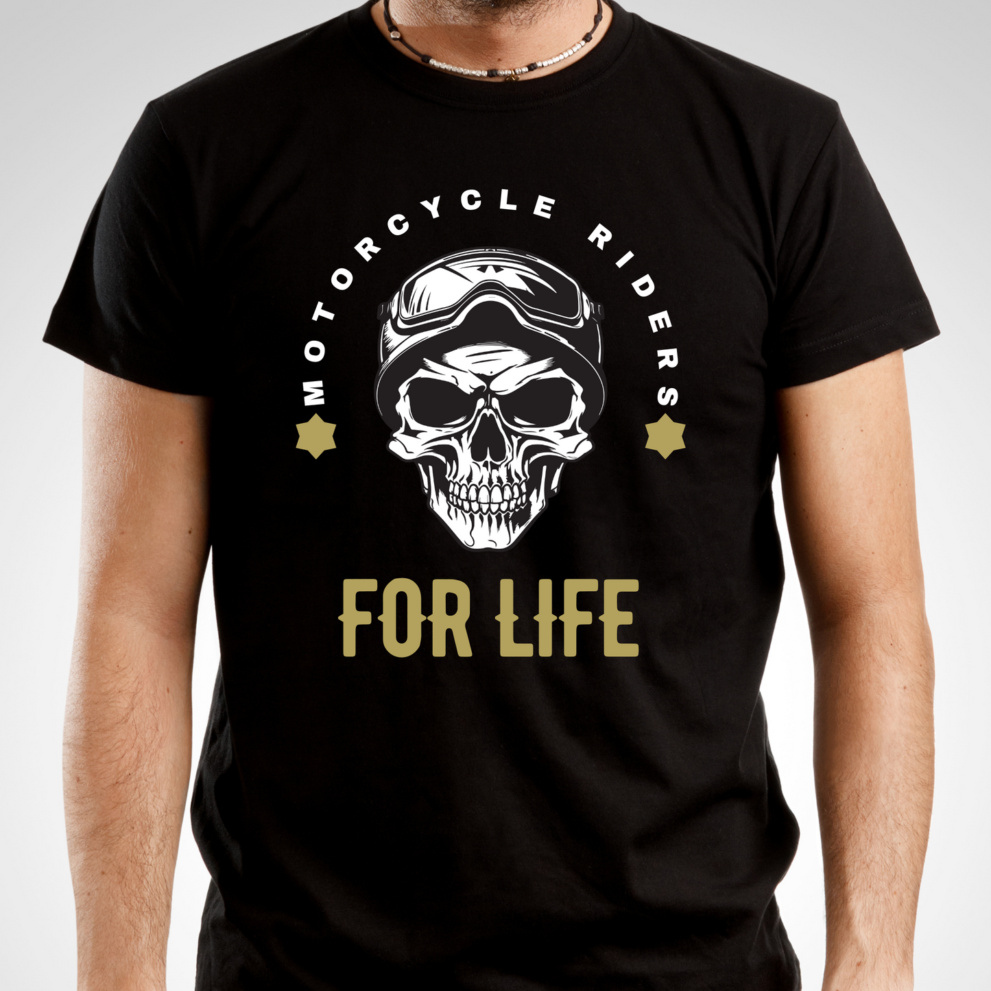 Motorcycle riders for life - Men's biker tee shirt - Premium t-shirt from Lees Krazy Teez - Just $19.95! Shop now at Lees Krazy Teez