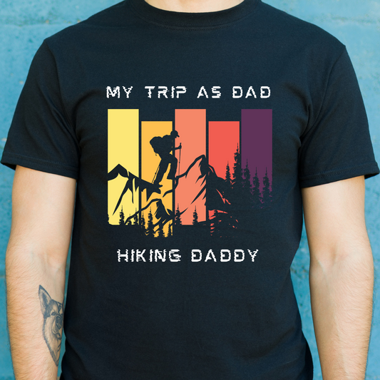 My trip as hiking Daddy t-shirt - Premium t-shirt from Lees Krazy Teez - Just $21.95! Shop now at Lees Krazy Teez