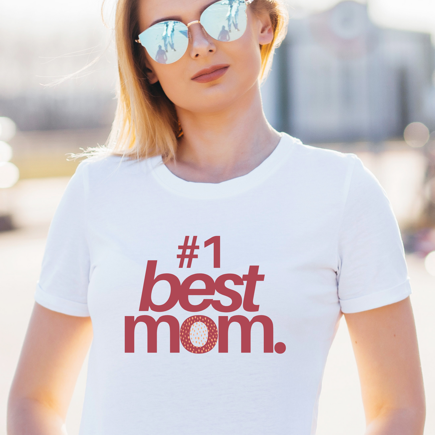 Number 1 best mom - cool awesome Women's t-shirt - Premium t-shirt from Lees Krazy Teez - Just $19.95! Shop now at Lees Krazy Teez