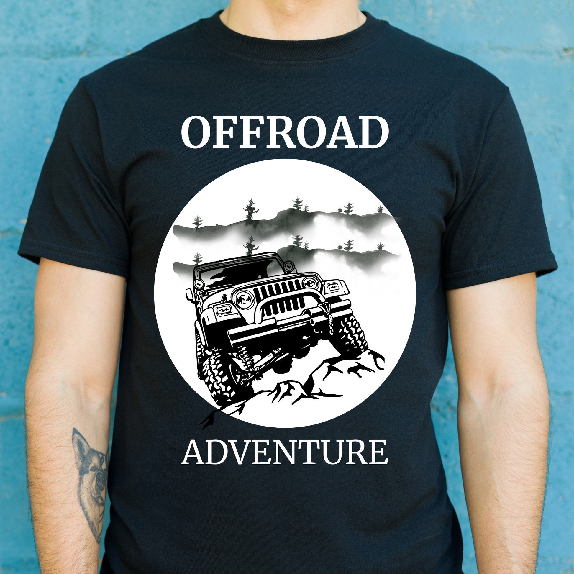 Offroad adventure awesome trucker tshirt - Premium t-shirt from Lees Krazy Teez - Just $19.95! Shop now at Lees Krazy Teez