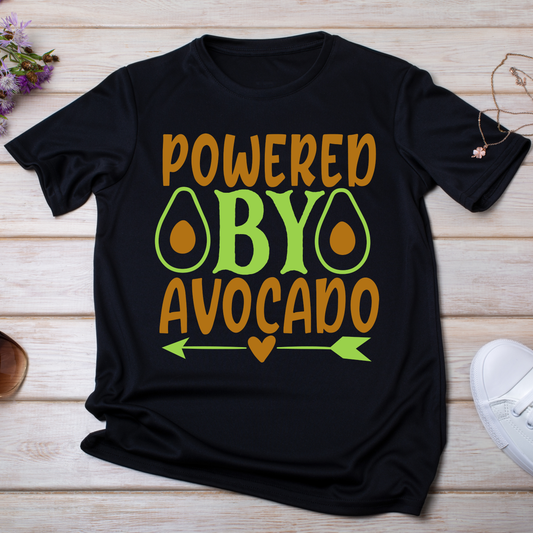 Powered by avocado cooking awesome t-shirt - Premium t-shirt from Lees Krazy Teez - Just $19.95! Shop now at Lees Krazy Teez