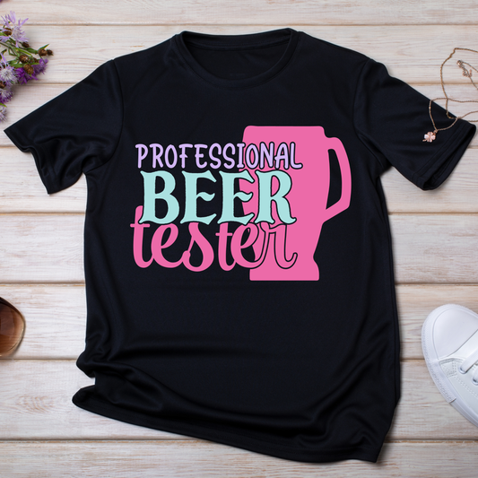 Professional beer tester drinking t-shirt - Premium t-shirt from Lees Krazy Teez - Just $21.95! Shop now at Lees Krazy Teez
