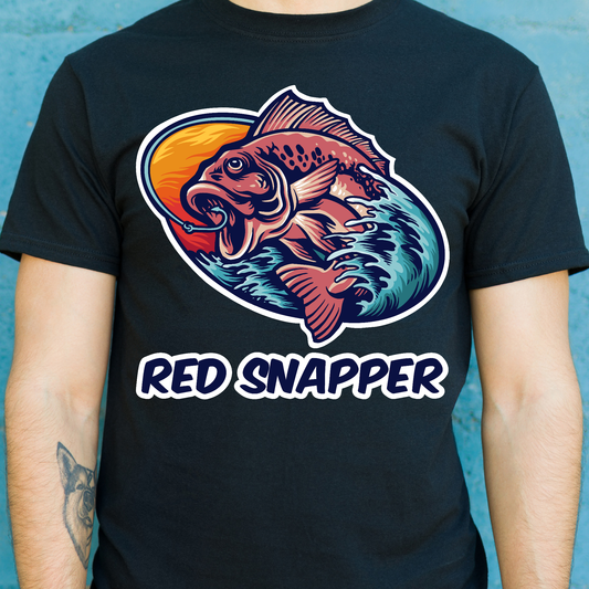 Red snapper fishing Men's awesome t-shirt - Premium t-shirt from Lees Krazy Teez - Just $19.95! Shop now at Lees Krazy Teez