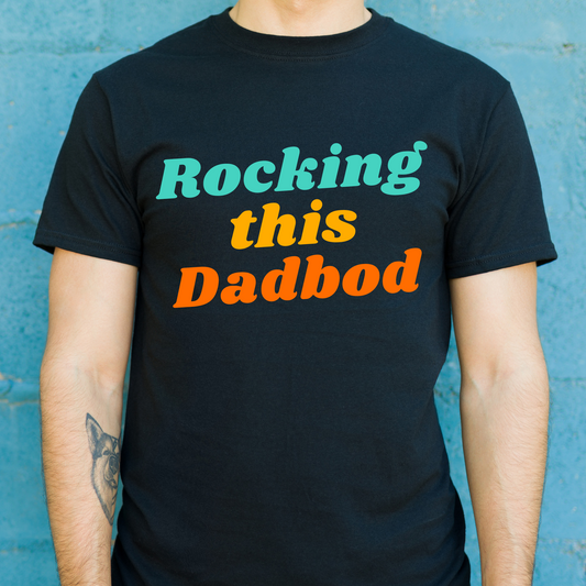 Rocking this Dadbod awesome Men's t-shirt - Premium t-shirt from Lees Krazy Teez - Just $19.95! Shop now at Lees Krazy Teez