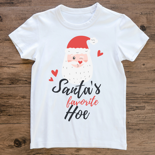 Santas favorite - funny christmas t shirts - Premium t-shirt from Lees Krazy Teez - Shop now at Lees Krazy Teez