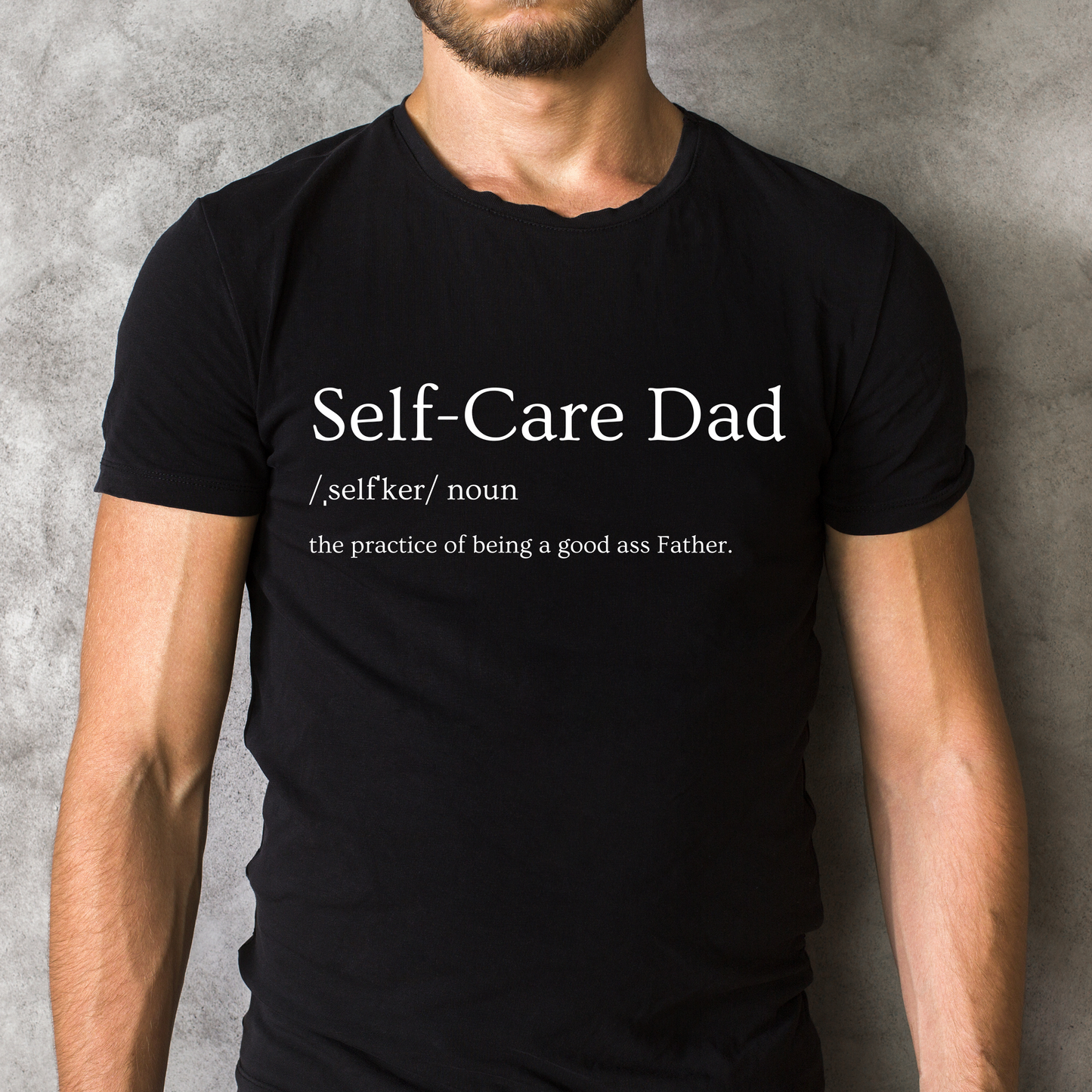 Self care Dad - funny dad shirts - Premium t-shirt from Lees Krazy Teez - Just $19.95! Shop now at Lees Krazy Teez