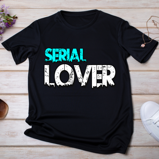 Serial lover funny Women's t-shirt - Premium t-shirt from Lees Krazy Teez - Just $19.95! Shop now at Lees Krazy Teez