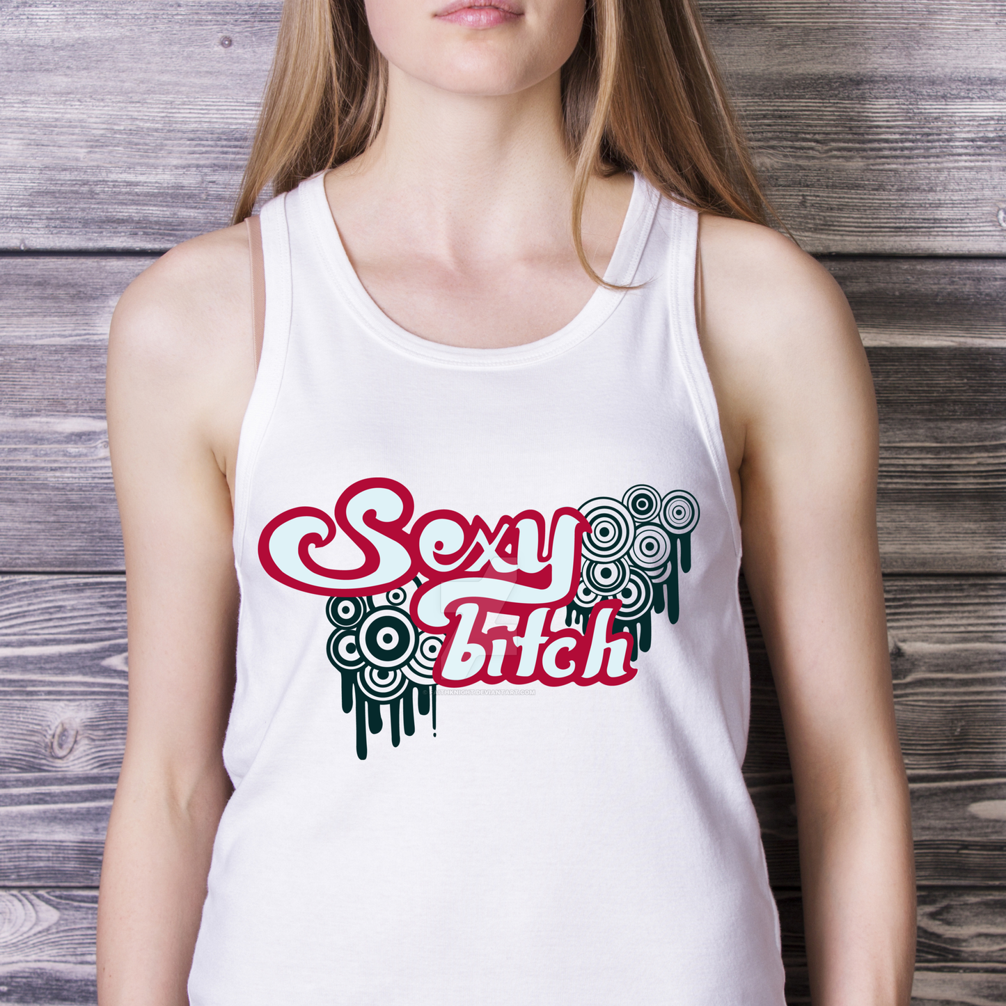 Sexy Bitch Women's funny tank top - Premium t-shirt from Lees Krazy Teez - Just $19.95! Shop now at Lees Krazy Teez