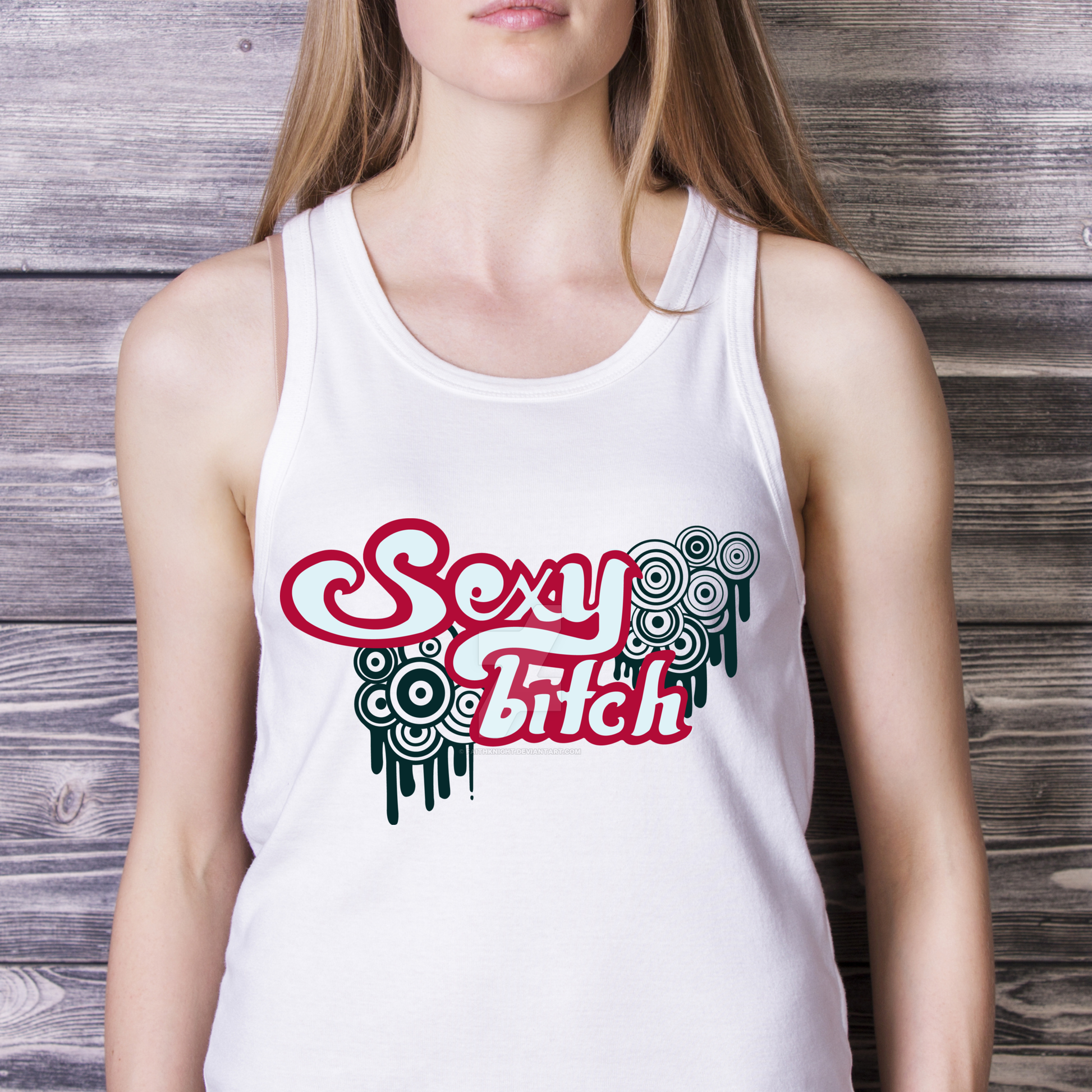 Sexy Bitch Women's funny tank top - Premium t-shirt from Lees Krazy Teez - Just $19.95! Shop now at Lees Krazy Teez