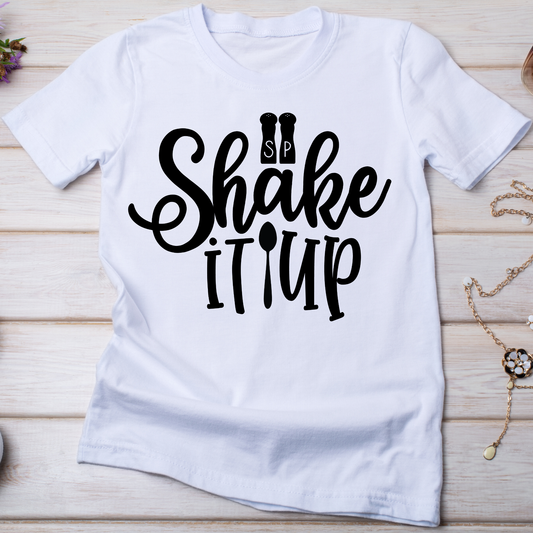 Shake it up awesome cooking t-shirt - Premium t-shirt from Lees Krazy Teez - Just $19.95! Shop now at Lees Krazy Teez